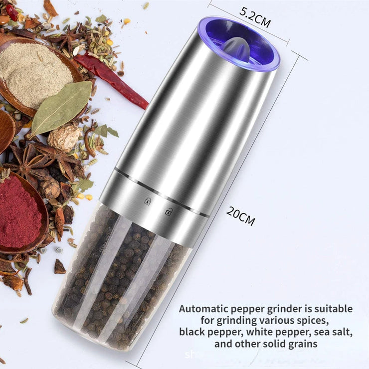 Electric Automatic Mill Spice Salt and Pepper Grinder